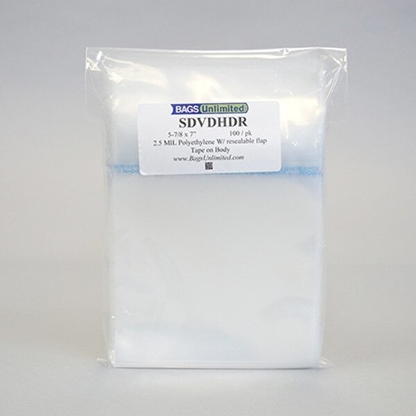 Protective clear polyethylene sleev